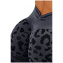 Spodenki damskie Nebbia Push-Up Compression Leopard Shorts Primal