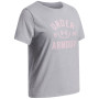 Dziecięca koszulka Under Armour UA G Varsity SS Mod Gray Light Heather