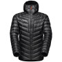 Kurtka zimowa męska Mammut Broad Peak IN Hooded Jacket M 2022 czarny/biały Blackwhite