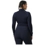 Damska koszulka Helly Hansen W Lifa Merino Midw Gra 1/2 Zip