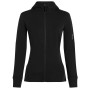 Bluza damska Icebreaker W Mer 260 Quantum IV LS Zip Ho czarny Black