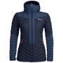 Kurtka damska Salewa Ortles Light2 Rds Dwn W Hd Jkt ciemnoniebieski NavyBlazer