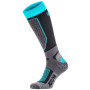 Skarpety narciarskie Relax Compress czarny/turkusowy BlackTurquoise