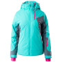 Kurtka damska Brugi 2AKB jasnoniebieski LightBlue/Gray/Pink