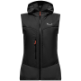 Kamizelka damska Salewa Sella Dst/Twr Hyb Vest W czarny black out