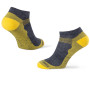 Skarpetki Zulu Merino Summer M szary/żółty