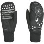 Rękawiczki damskie Level Coral Mitt czarny/biały Black-White