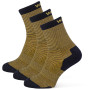 Skarpetki Warg Happy Merino M Mini Mix 3 pack niebieski/żółty Navy/Yellow