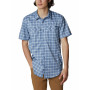 Koszula męska Columbia Silver Ridge Lite Plaid SS jasnoniebieski BluestoneSmallGrid