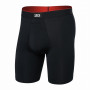 Bokserki Saxx Multi-Sport Mesh Long Boxer Brief Fly czarny Black