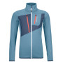 Bluza damska Ortovox Fleece Grid Jacket W 2023 jasnoniebieski Lightblue