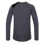 Męska koszulka Husky Merino 100 dl. rukáv Wolf
