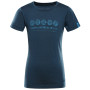 T-shirt dziecięcy Alpine Pro Mereno 2 niebieski MOROCCAN