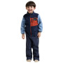 Bluza dziecięca Didriksons Anten Kids Fullzip 2 Winter Blue