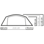 Namiot turystyczny Salewa Sierra Leone II Tent