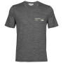 Koszulka męska Icebreaker Tech Lite II SS Tee Alpine Zone zarys gritstone heather