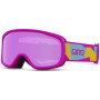 Dziecięce gogle narciarskie Giro Buster AR40 różowy/żółty Pink Geo Camo AR40