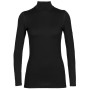 Koszulka damska Icebreaker W 260 Tech LS Turtleneck czarny Black