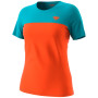 Damska koszulka Dynafit Traverse S-Tech S/S Tee W pomarańczowy lowa