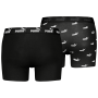 Męskie bokserki Puma Elements Logo Print Boxers 2P