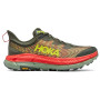 Buty do biegania dla mężczyzn Hoka One One Mafate Speed 4 zielony Thyme / Fiesta