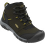 Buty dziecięce Keen Ridge Flex Mid Wp Children ciemnozielony dark olive/dusky citron