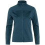 Bluza damska Fjällräven Abisko Lite Fleece Jacket W niebieski Indigo Blue