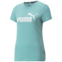 Koszulka damska Puma ESS Logo Tee (s) niebieski blue