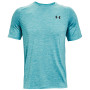 Koszulka męska Under Armour Tech SS Tee 2.0 turkusowy Cosmos//Black