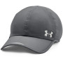 Bejsbolówka Under Armour Isochill Launch Run zarys Pitch Gray / Pitch Gray / Reflective