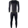 Męska bielizna termoaktywna Hi-Tec Kamo set czarny/szary Black/FrostGray/LimePunch