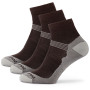 Skarpetki Zulu Merino Lite Men 3 pack szary/brązowy