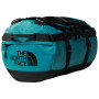 Torba podróżna The North Face Base Camp Duffel - S 2023 czarny/turkusowy Harbor Blue/Tnf Black