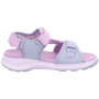 Sandały dziecięce Superfit Criss Cross Light Blue różowy HELLBLAU/LILA