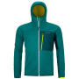 Kurtka męska Ortovox Swisswool Piz Duan Jacket M zielony Pacific Green