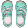 Sandały dziecięce Keen Seacamp II Cnx Children Bright Aqua/Giggle Pink