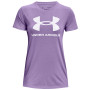 Koszulka damska Under Armour Live Sportstyle Graphic SSC fioletowy Octane / / White