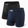 Bokserki Saxx Vibe Boxer Brief 2Pk niebieski/czarny Black/Navy