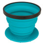 Zaparzacz do kawy Sea to Summit X-Brew Coffe Dripper turkusowy PacificBlue