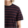 Koszulka męska Icebreaker Mens Wave SS Tee Stripe