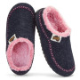 Damskie kapcie Gumbies Ossa Low Navy & Pink