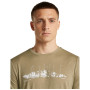Koszulka męska Icebreaker Men Merino 150 Tech Lite SS Tee The Peaks