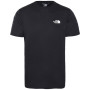 Męska koszulka The North Face Reaxion Red Box Tee czarny TNF BLACK/TNF WHITE