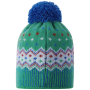 Czapka dziecięca Reima Pohjoinen Sparkly Blue