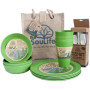 Zestaw piknikowy EcoSouLife Piknikový Set EcoSouLife pro 4 zielony