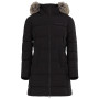 Damski płaszcz zimowy Fundango Melody Padded Jacket czarny black