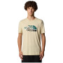 Koszulka męska The North Face M S/S Mountain Line Tee