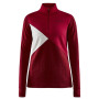 Damska koszulka Craft ADV Nordic Wool HZ czerwony RhubarbMachine
