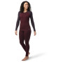 Damska koszulka Smartwool W Classic Thermal Merino BL Pattern CB