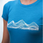 Damska koszulka Sensor Merino Active PT Mountains
